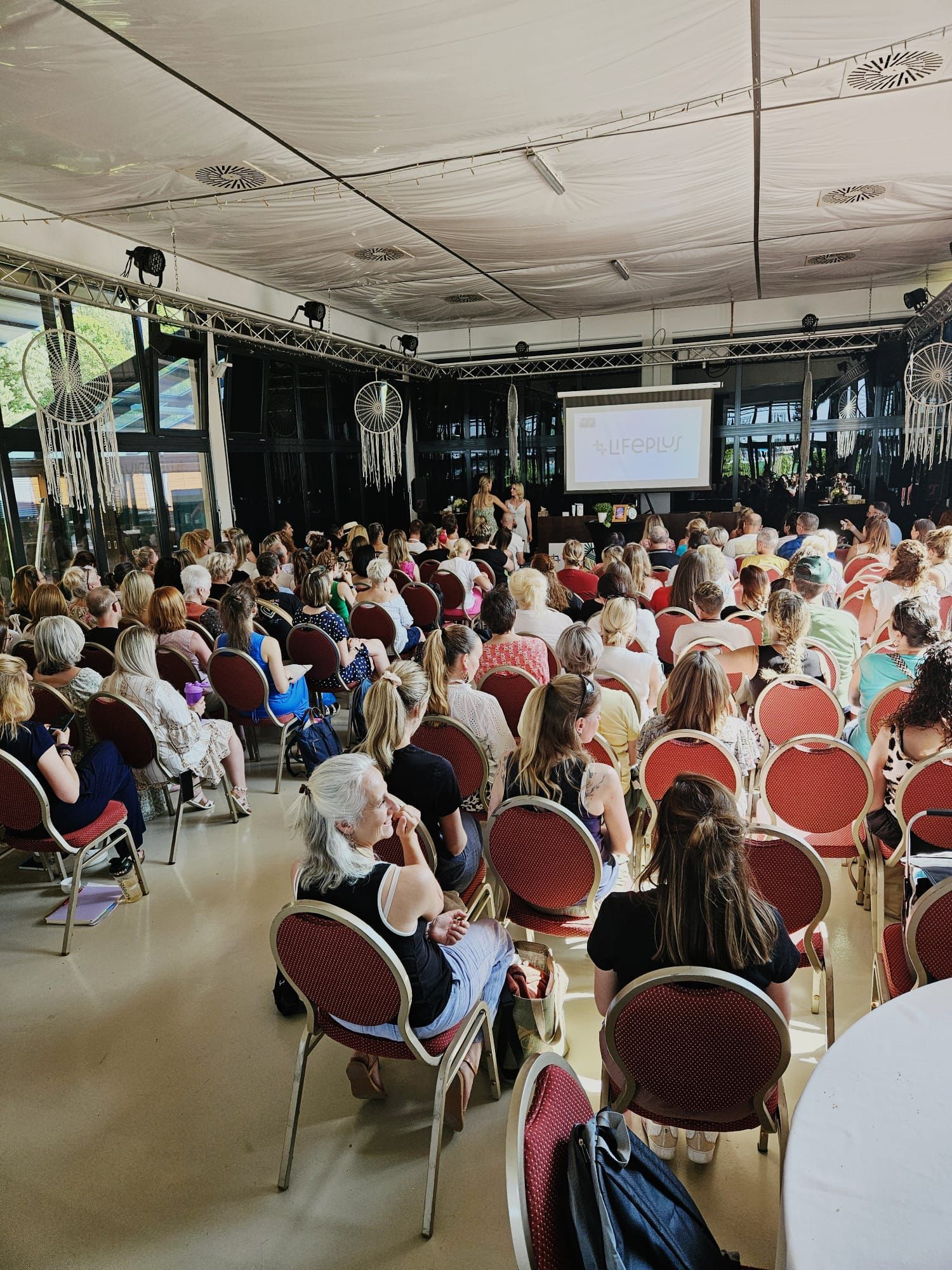 Publikum bei einem Seminar